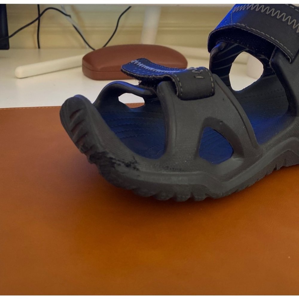 Croc Shoes Men Size 11 Black Swiftwater River Sandal Comfort Outdoors Traction - Picture 14 of 15